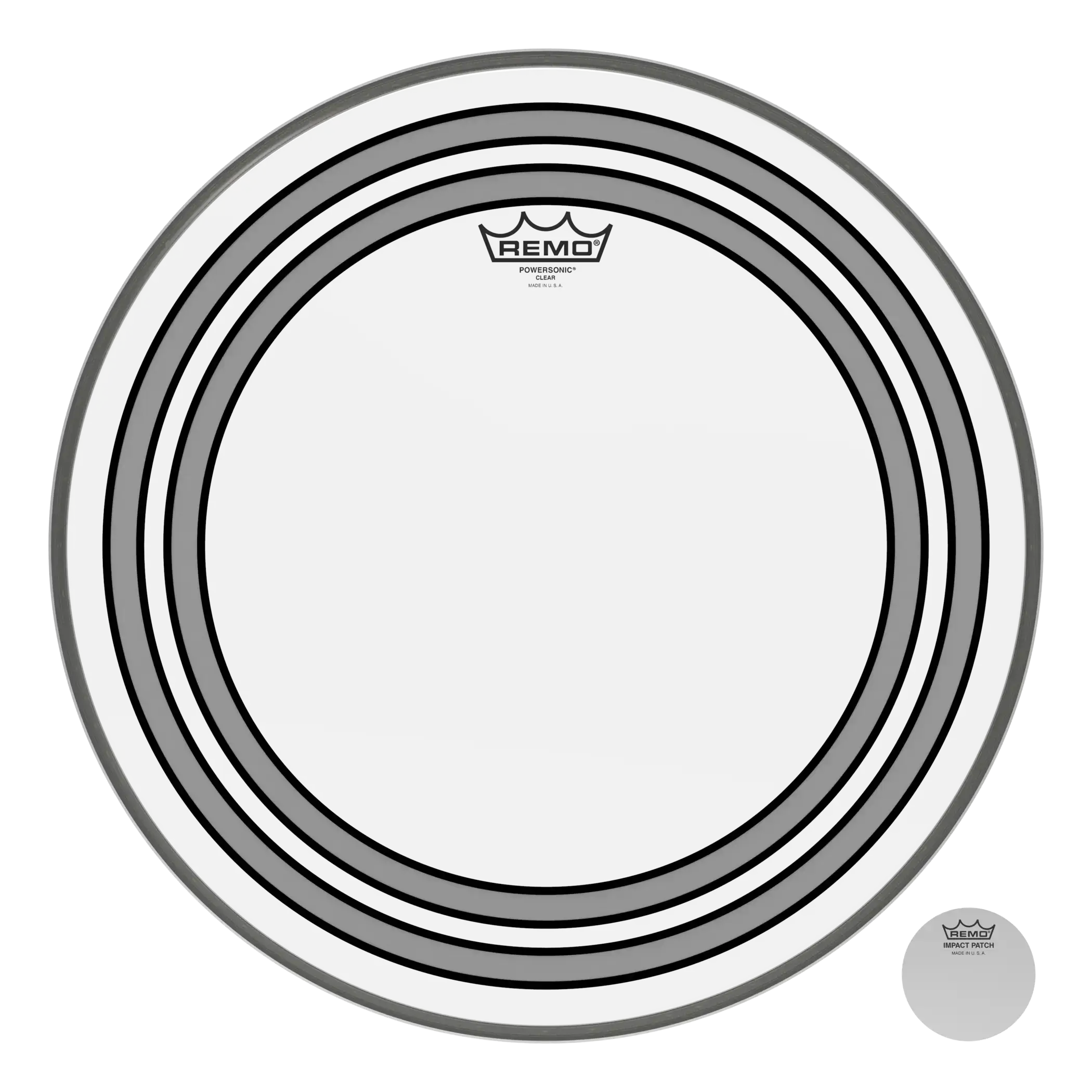 Remo Powersonic Clear Bass Drumhead