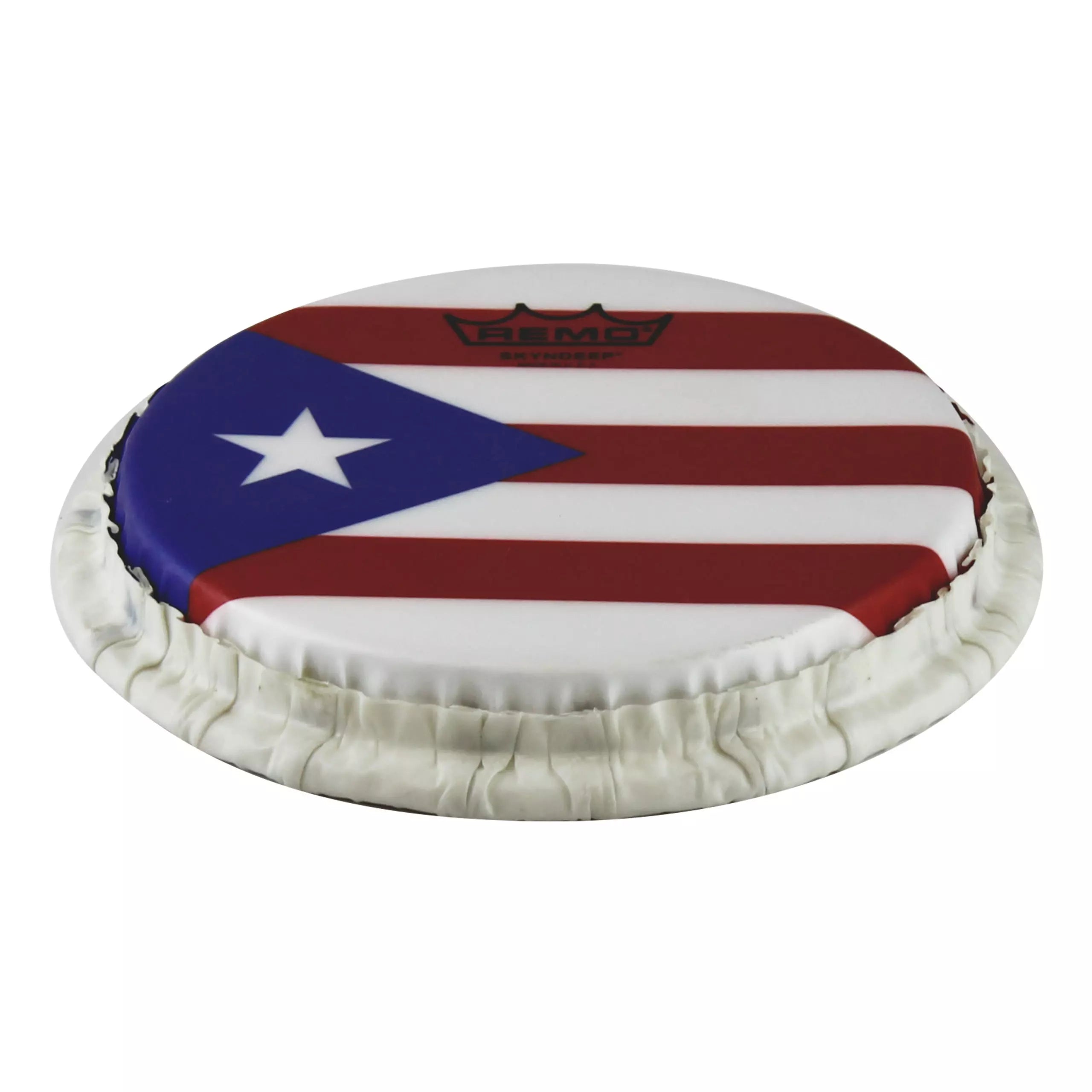 REMO Tucked Skyndeep Bongo Drumhead - Calfskin Graphic