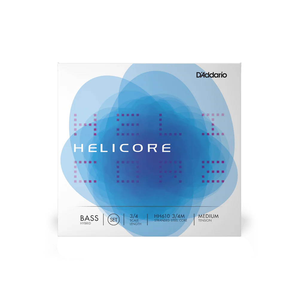 Helicore Hybrid Bass String Set, Medium Tension