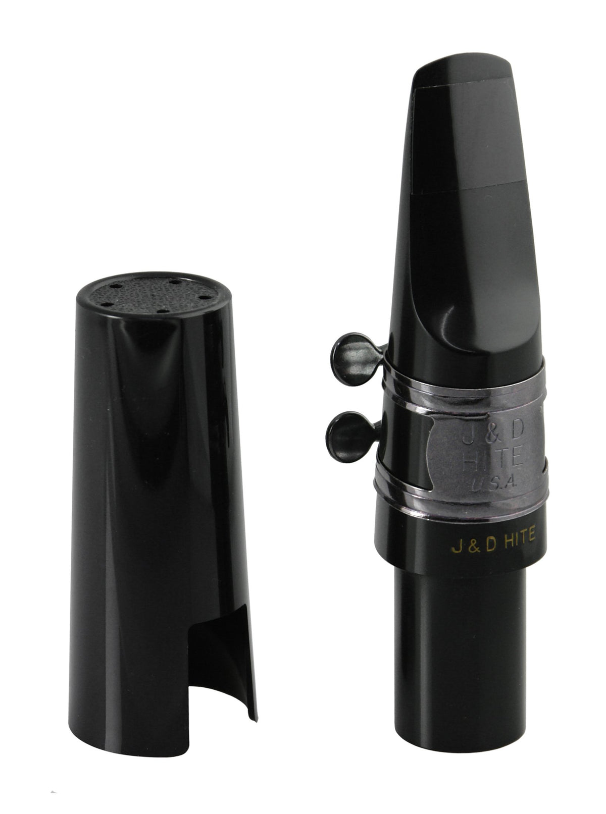 J&D Hite Baritone Sax Mouthpiece with Ligature and Cap