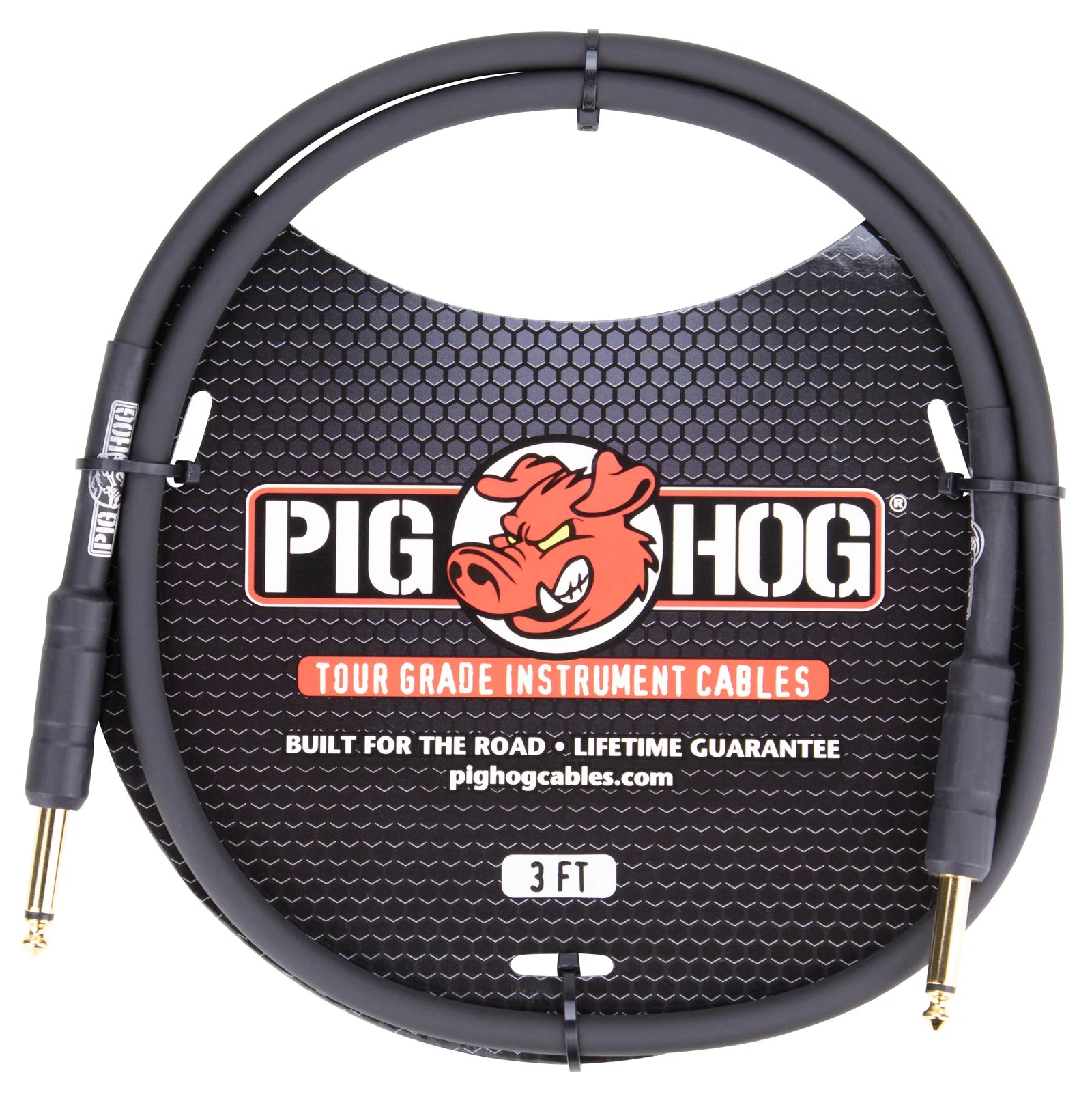 PH3 PIG HOG 3FT 1/4" - 1/4" 8MM INST. CABLE