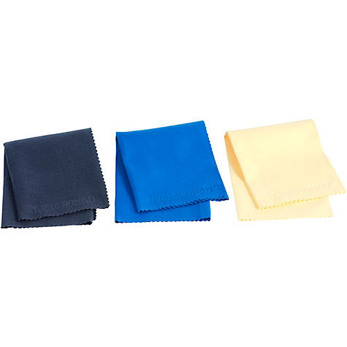 MusicNomad Super Soft Microfiber Suede Polishing Cloth (3-pack)