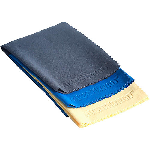MusicNomad Super Soft Microfiber Suede Polishing Cloth (3-pack)