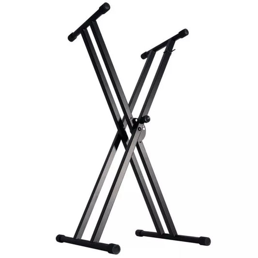 On Stage Double-X Keyboard Stand with Bolted Construction