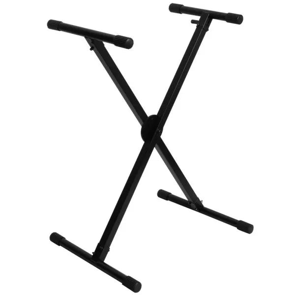 On Stage ERGO-LOK Single-X Keyboard Stand with Lok-Tight Construction