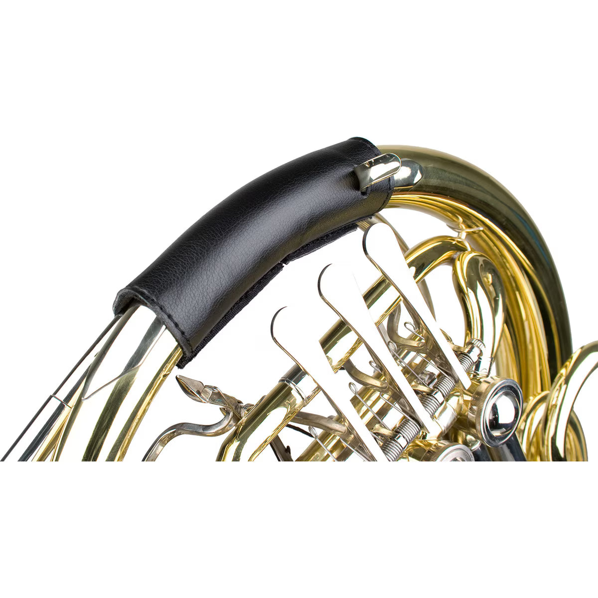 Protec French Horn Hand Guard - Leather, Size Larger