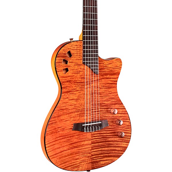 Cordoba Stage Nylon-string Acoustic-electric Guitar - Natural Amber