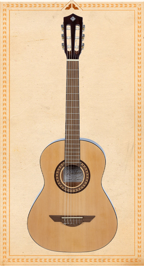H. Jimenez LGR75N Ranchero Series 3/4 Size Nylon String Guitar