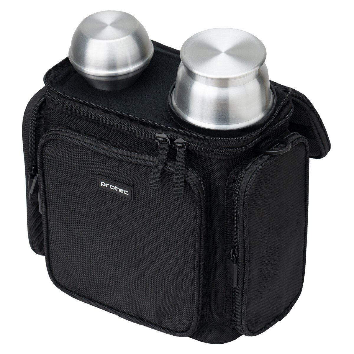 Trumpet Mute Bag, 2-Pack, Built-In Mute Holder & Modular Wall