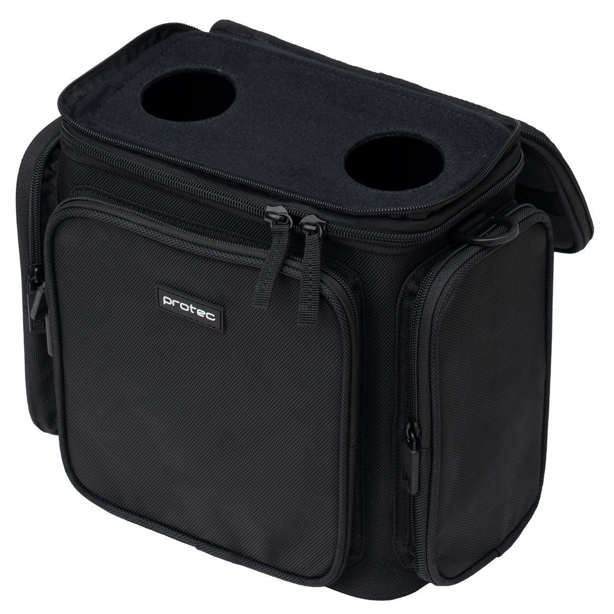 Trumpet Mute Bag, 2-Pack, Built-In Mute Holder & Modular Wall