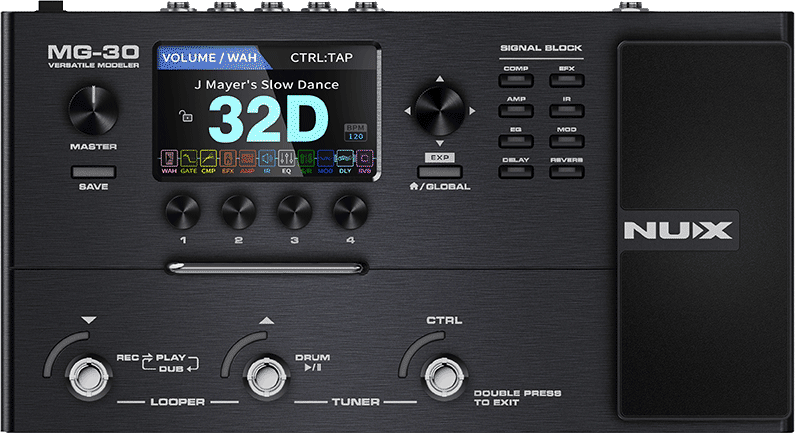 NUX MG-30 Amp Modeler and Guitar Effects Processor