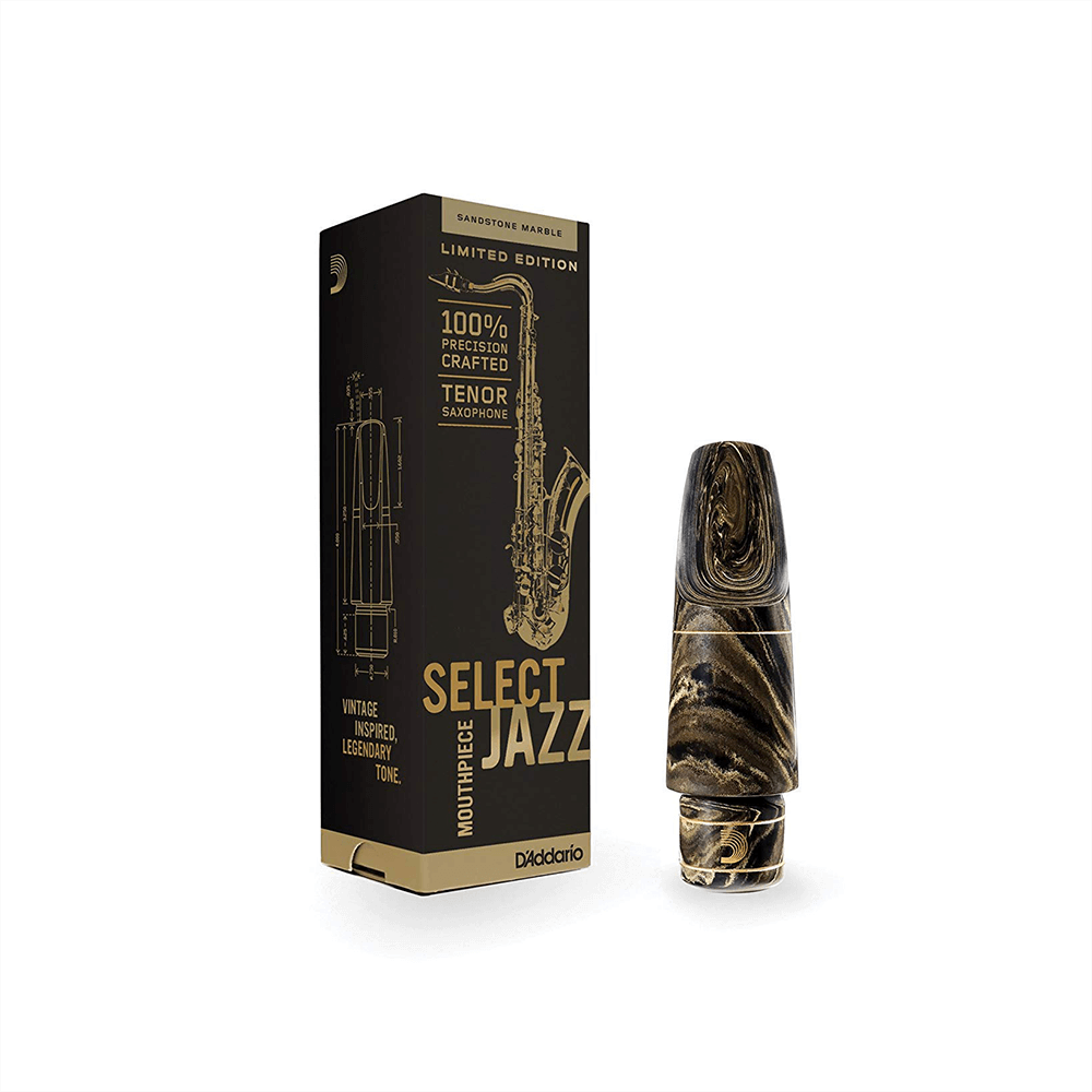 D’Addarío Select Jazz Tenor Saxophone Marble Mouthpiece Medium Chamber