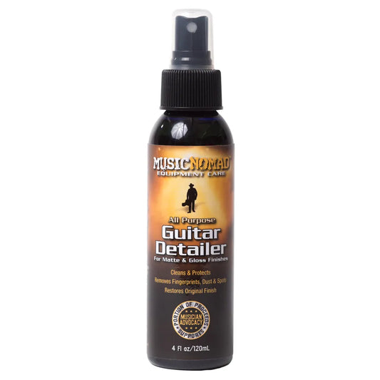 MusicNomad Guitar Detailer for Matte and Gloss Finishes - 4-oz. Bottle