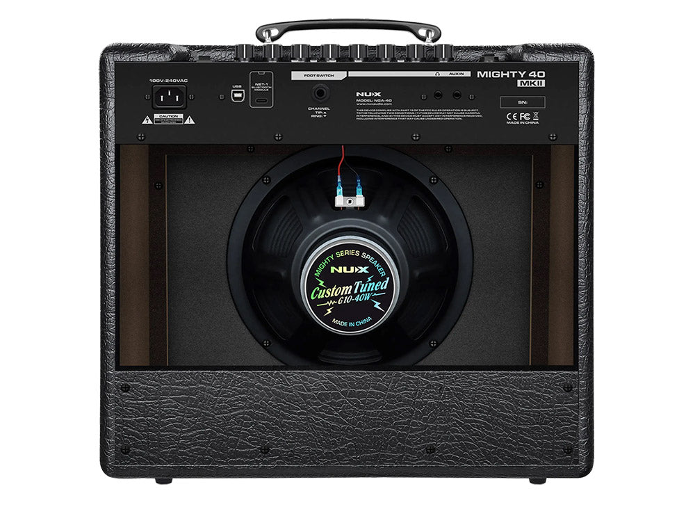 NUX Mighty 40 MKII 40-watt 1 x 12-inch Modeling Combo Amp