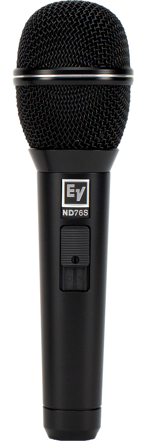 Electro Voice ND76S Dynamic cardioid vocal microphone with on/off switch
