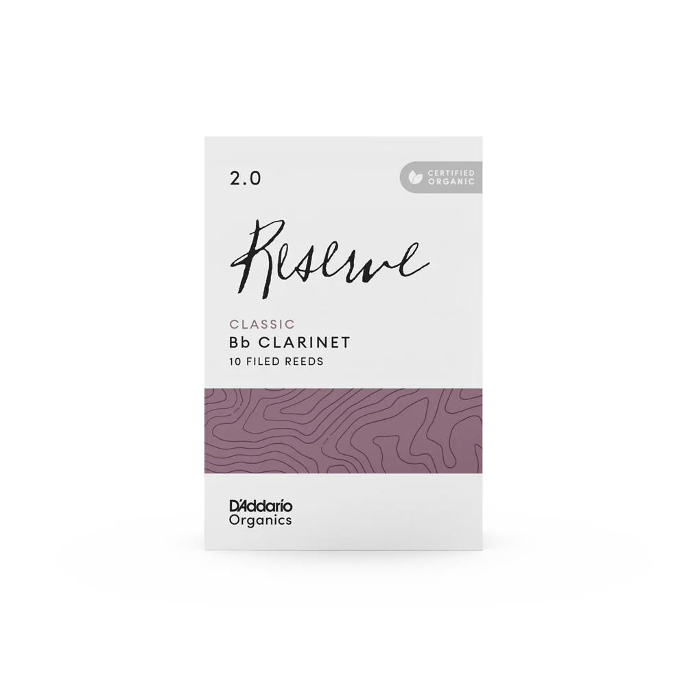 D'Addario Organic Reserve Classic Bb Clarinet Reeds