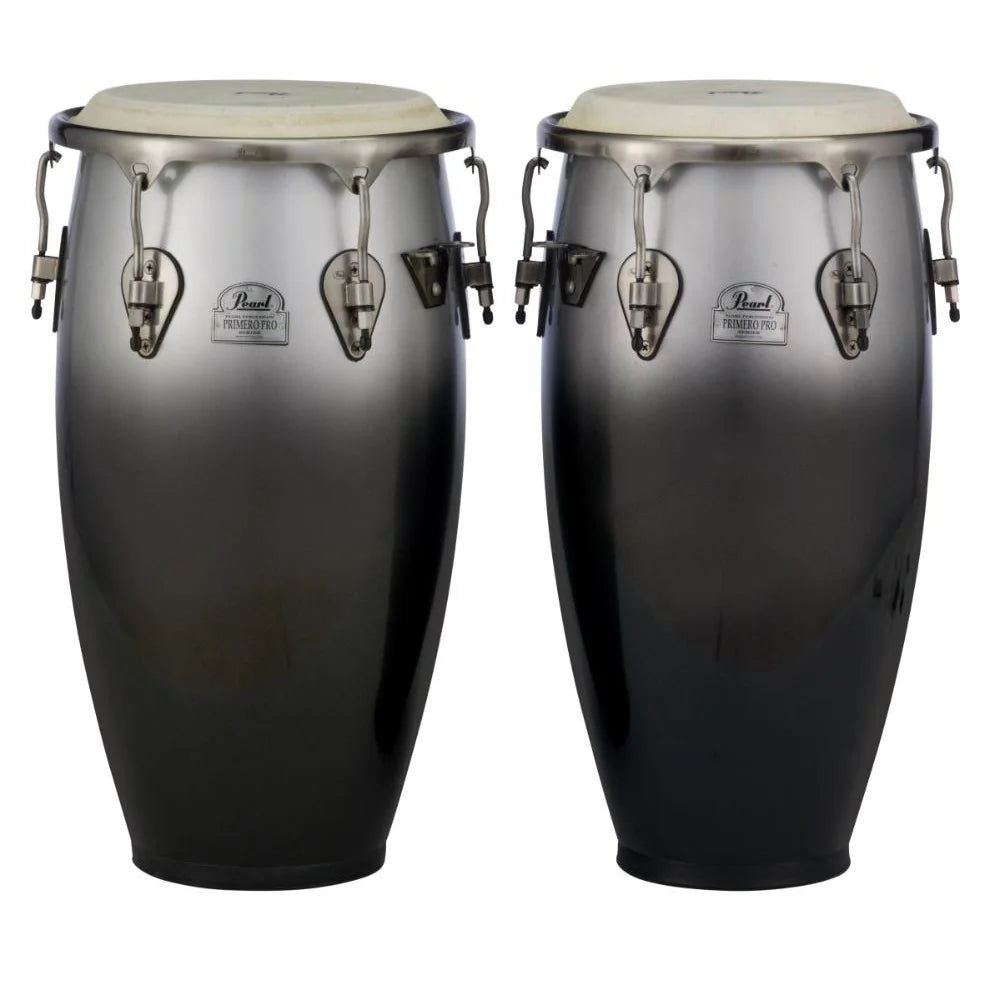Pearl 11.75 & 12.5 Primero Pro Conga Set Carbon Vapor