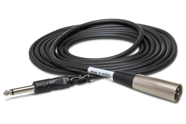 HOSA Unbalanced Interconnect 1/4 in TS to XLR3M
