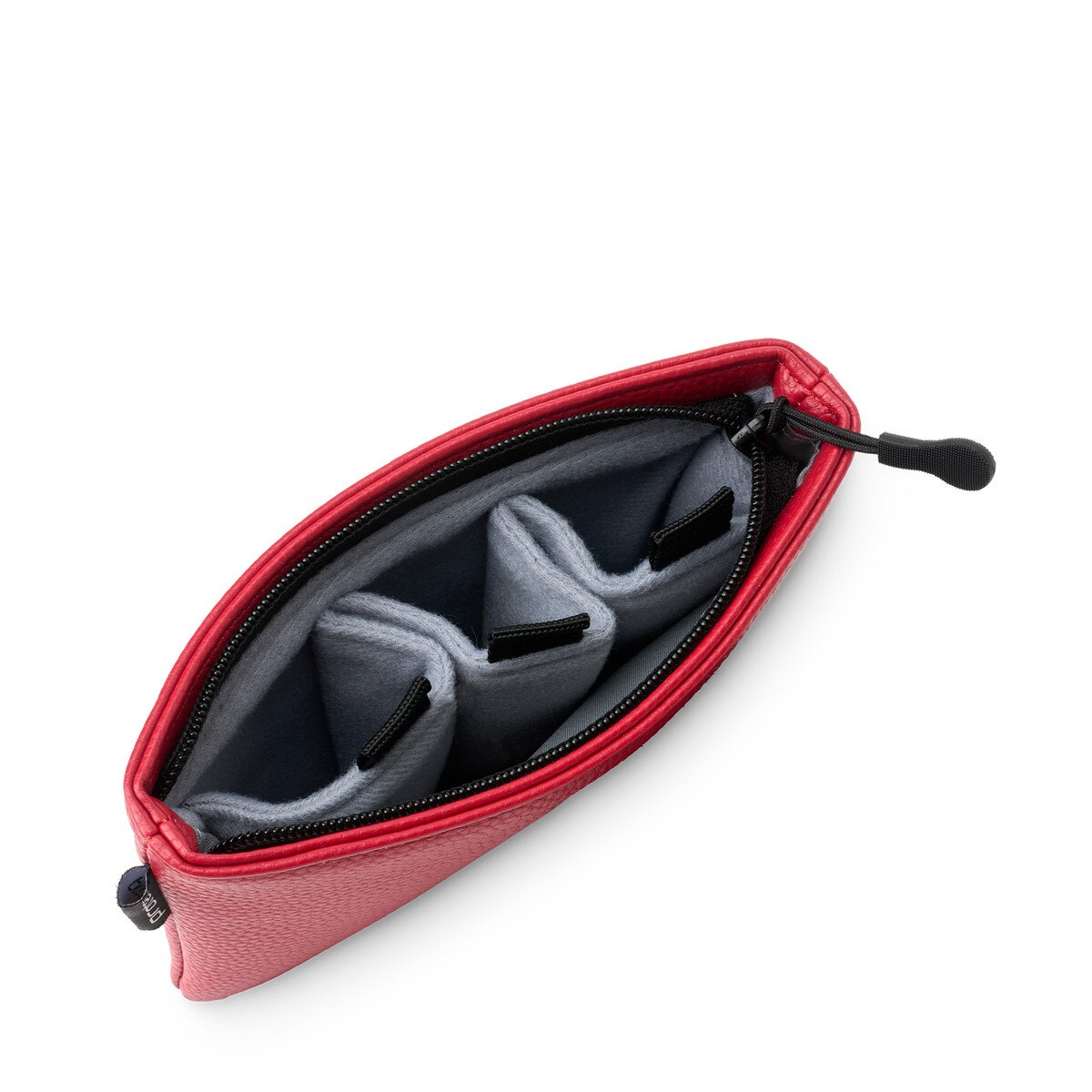 Trombone/Alto Sax/Clarinet Slim Mouthpiece Pouch - Leatherette with Zipper Closure, 3-Piece