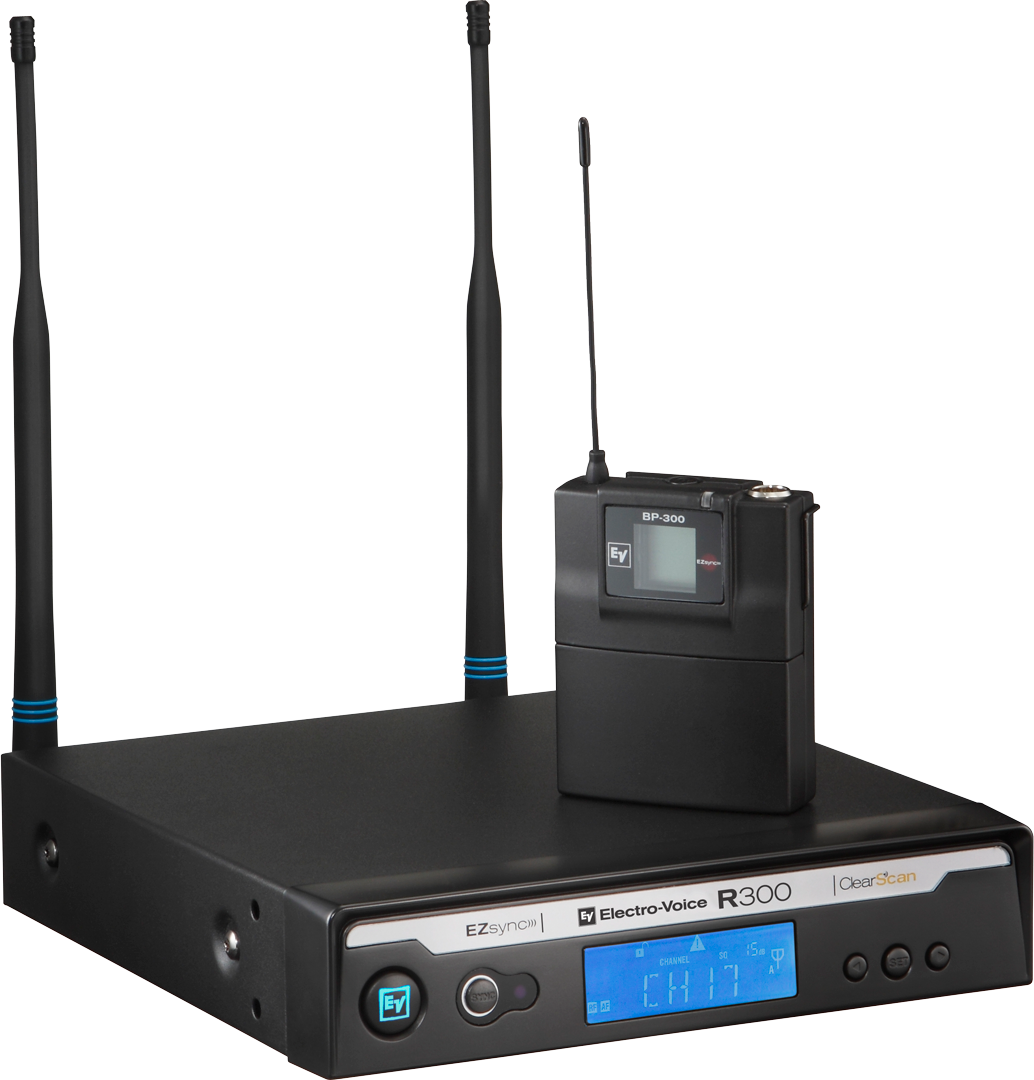 Electro Voice R300-L Lapel system with ULM18 directional microphone