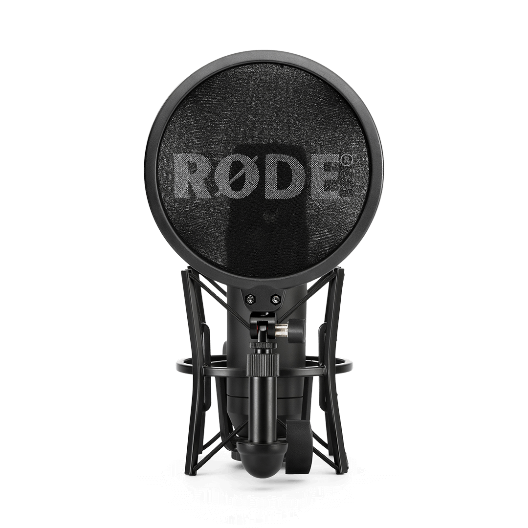 Rode NT1 Signature Series Condenser Microphone with SM6 Shockmount and Pop Filter
