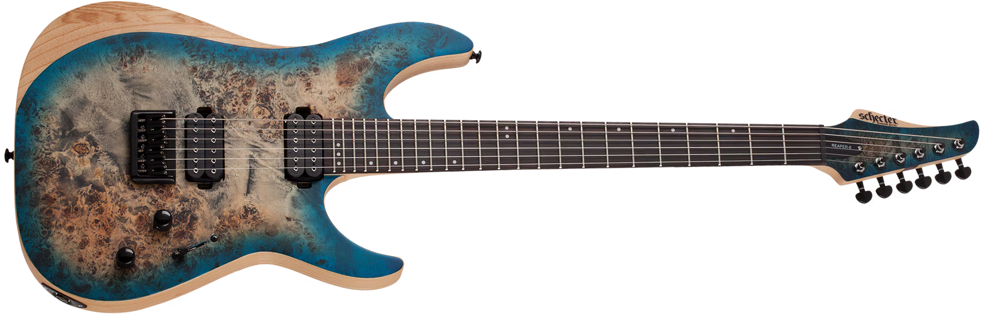 Reaper-6 Electric Guitar - Satin Sky Burst
