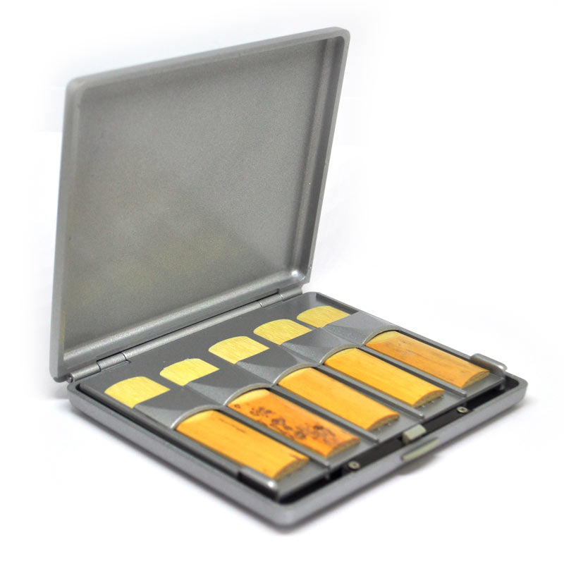 Rigotti Saxophone Reed Case for Bb Clarinet, Alto & Tenor Mouthpiece