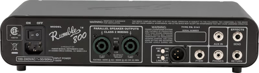 Fender Rumble 800 - 800-watt Bass Head