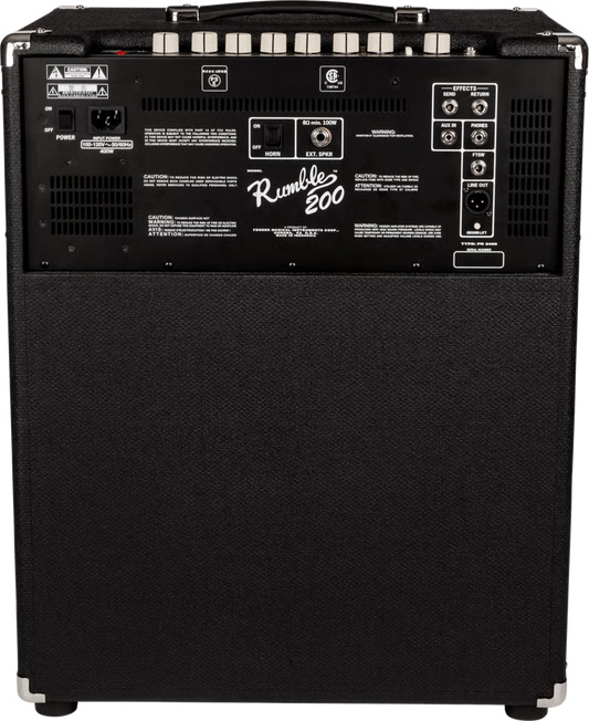 Fender Rumble 200 1 x 15-inch 200-watt Bass Combo Amp