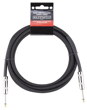 STRUKTURE INSTRUMENT CABLE, 10ft 6mm WOVEN
