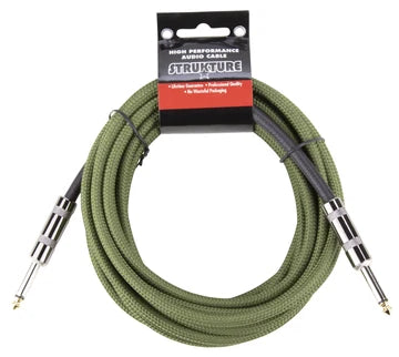 Strukture Instrument Cable, 10ft 6mm Woven
