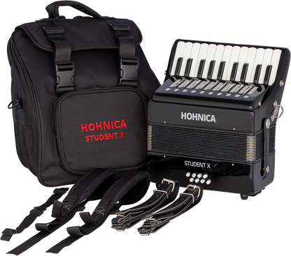 Hohner Student X Beginner 8-Bass Piano Accordion