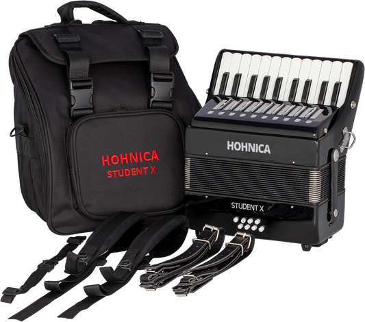 Hohner Student X Beginner 8-Bass Piano Accordion