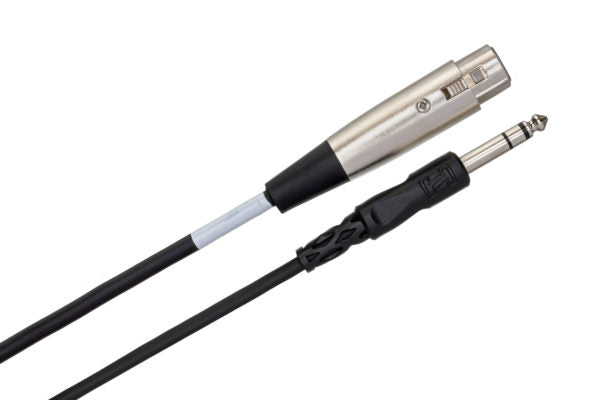 HOSA Balanced Interconnect XLR3F to 1/4 in TRS
