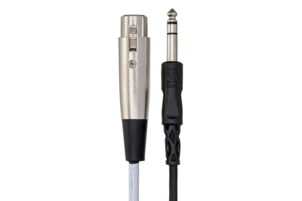HOSA Balanced Interconnect XLR3F to 1/4 in TRS