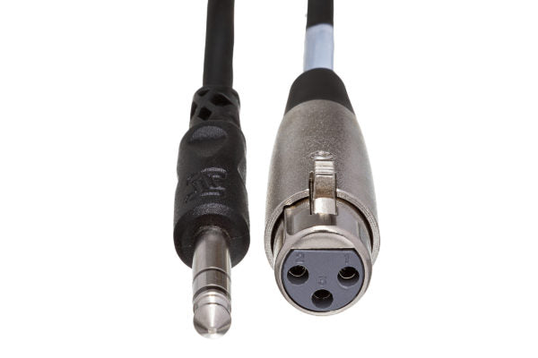 HOSA Balanced Interconnect XLR3F to 1/4 in TRS
