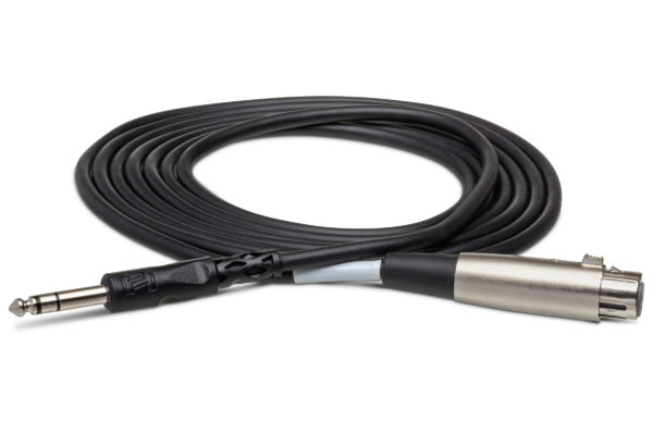 HOSA Balanced Interconnect XLR3F to 1/4 in TRS
