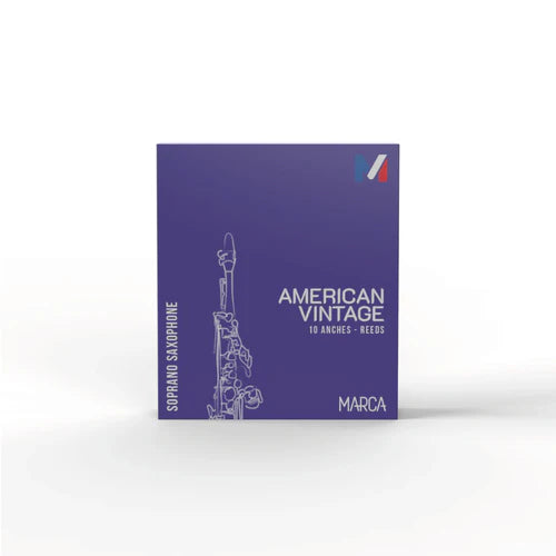 MARCA American Vintage Soprano Saxophone Reeds - (10 packs)