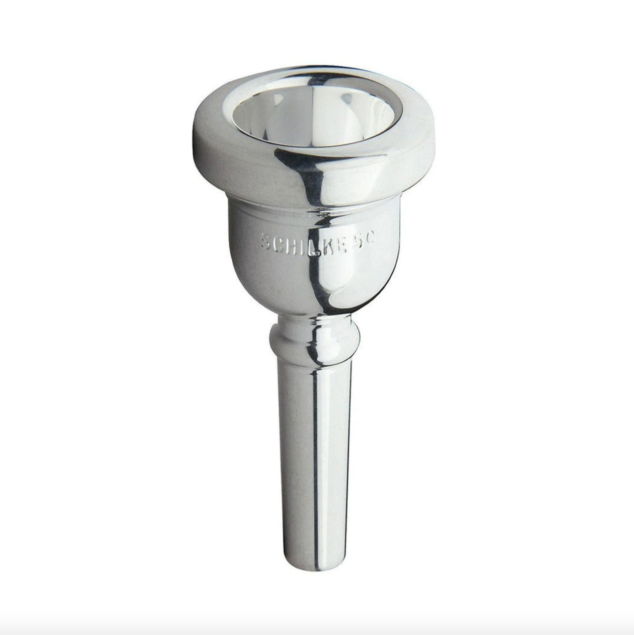 Schilke 55 50 Bass Trombrone Silver Mouthpiece
