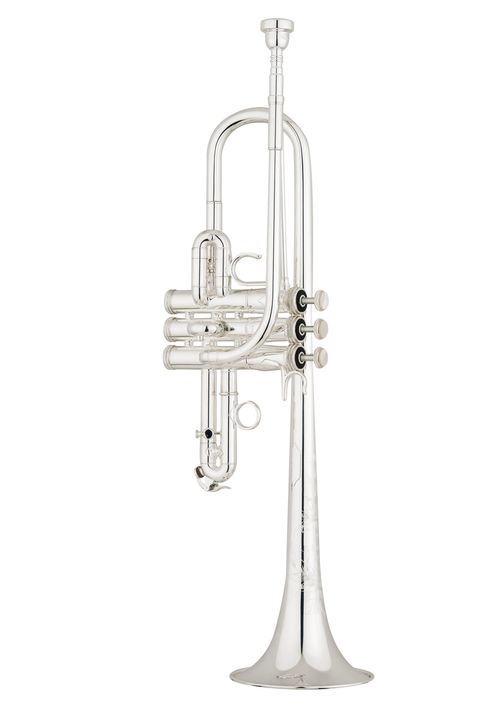 S.E. Shires TRQ15S Q Series Eb/D Trumpet Silver Plated