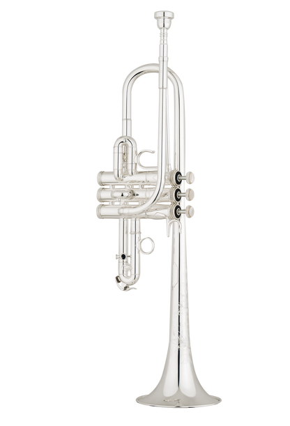 S.E. Shires TRQ15S Q Series Eb/D Trumpet Silver Plated
