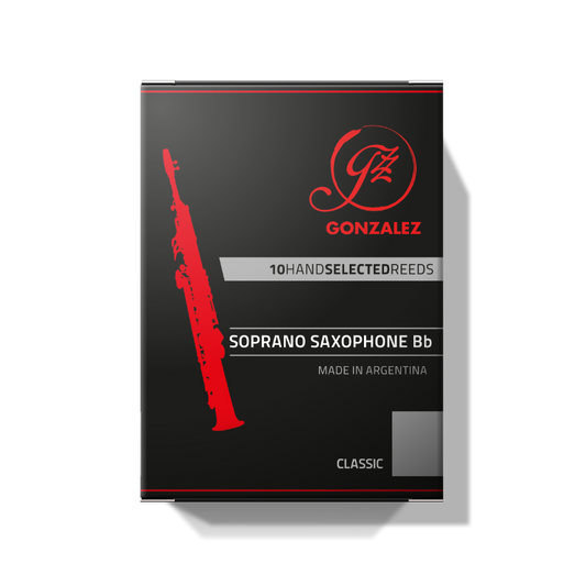 Gonzalez Reeds SSXSS Soprano Saxophone Classic Reeds (10-pack)