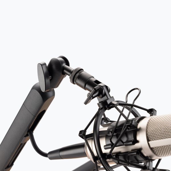 On Stage Low-Profile Broadcast Boom Arm