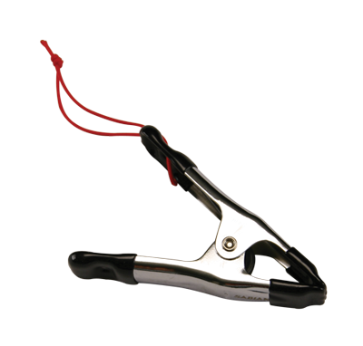 Sabian Triangle Clamp with Heavy Duty Clamp and Hanging Lines