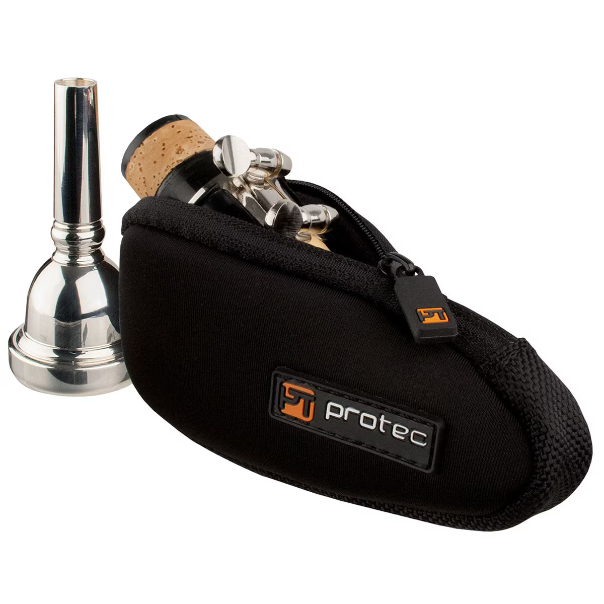 Protec Trombone / Alto Saxophone / Clarinet Mouthpiece Pouch - Neoprene, Single