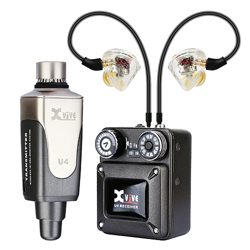 Xvive U4 Wireless In-ear Monitoring System with T9 Earphones