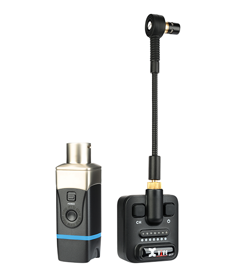 Xvive U7 Saxophone and Trumpet Wireless System - Black