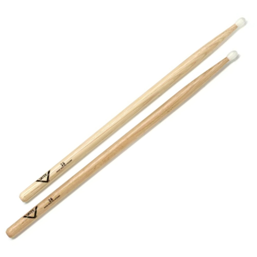 Vater American Hickory Drumsticks - 2B - Nylon Tip