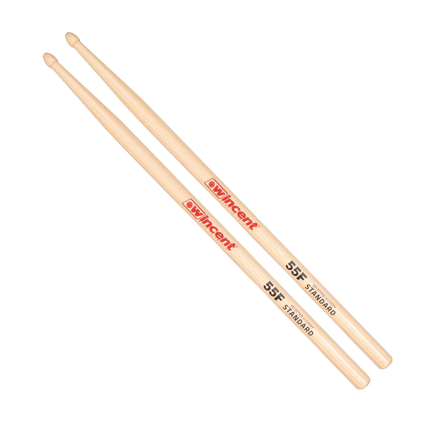 Wincent W-55F Selected Hickory Drum Stick- Acorn Tip