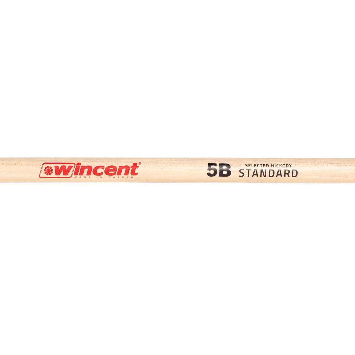 Wincent W-5B Hickory Drum Stick- Wood Tip
